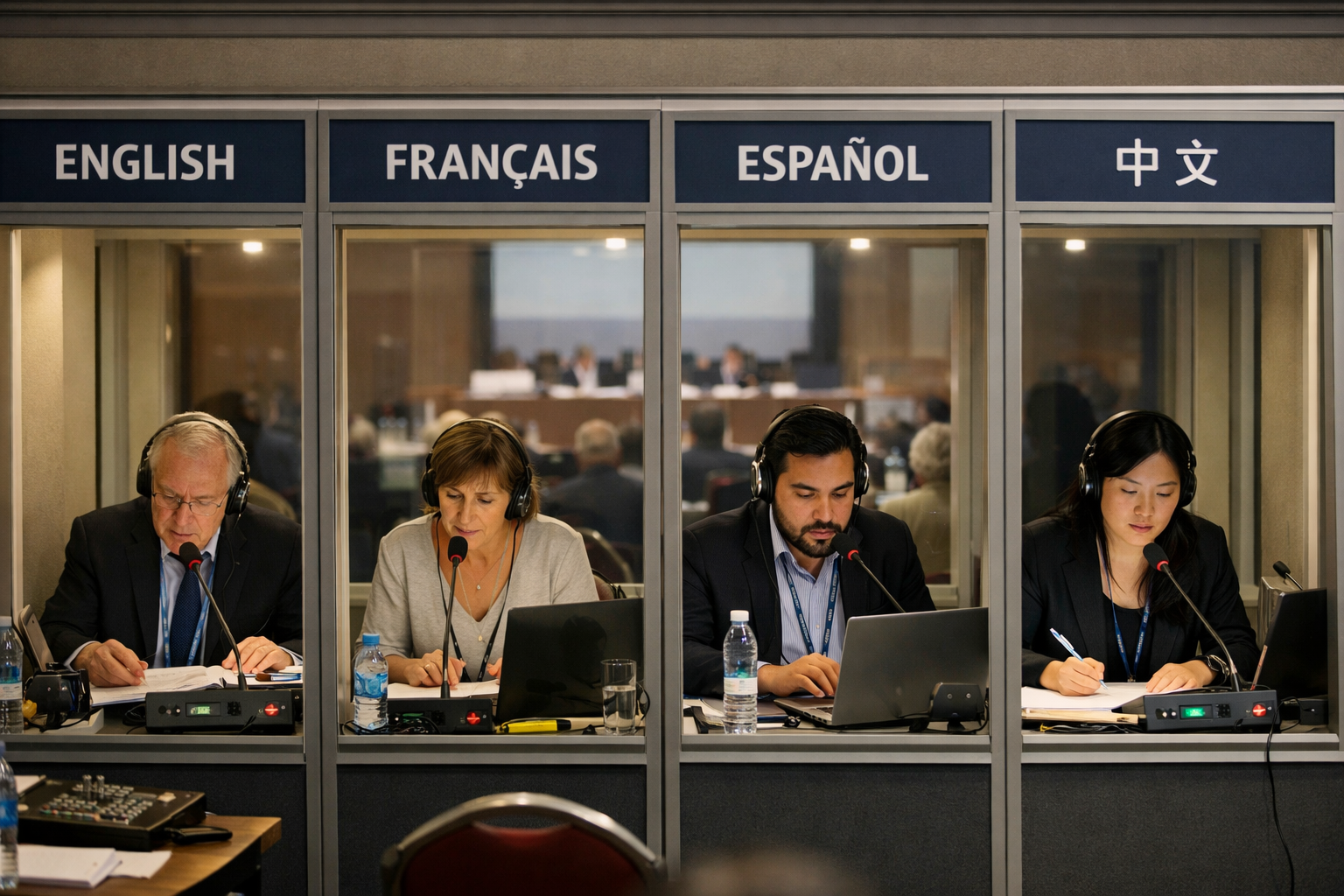 Multilingual events